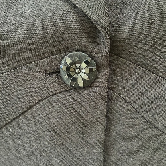 Ann Taylor loft suit set. Black 0 petite. Blazer and pants. - Picture 4 of 10